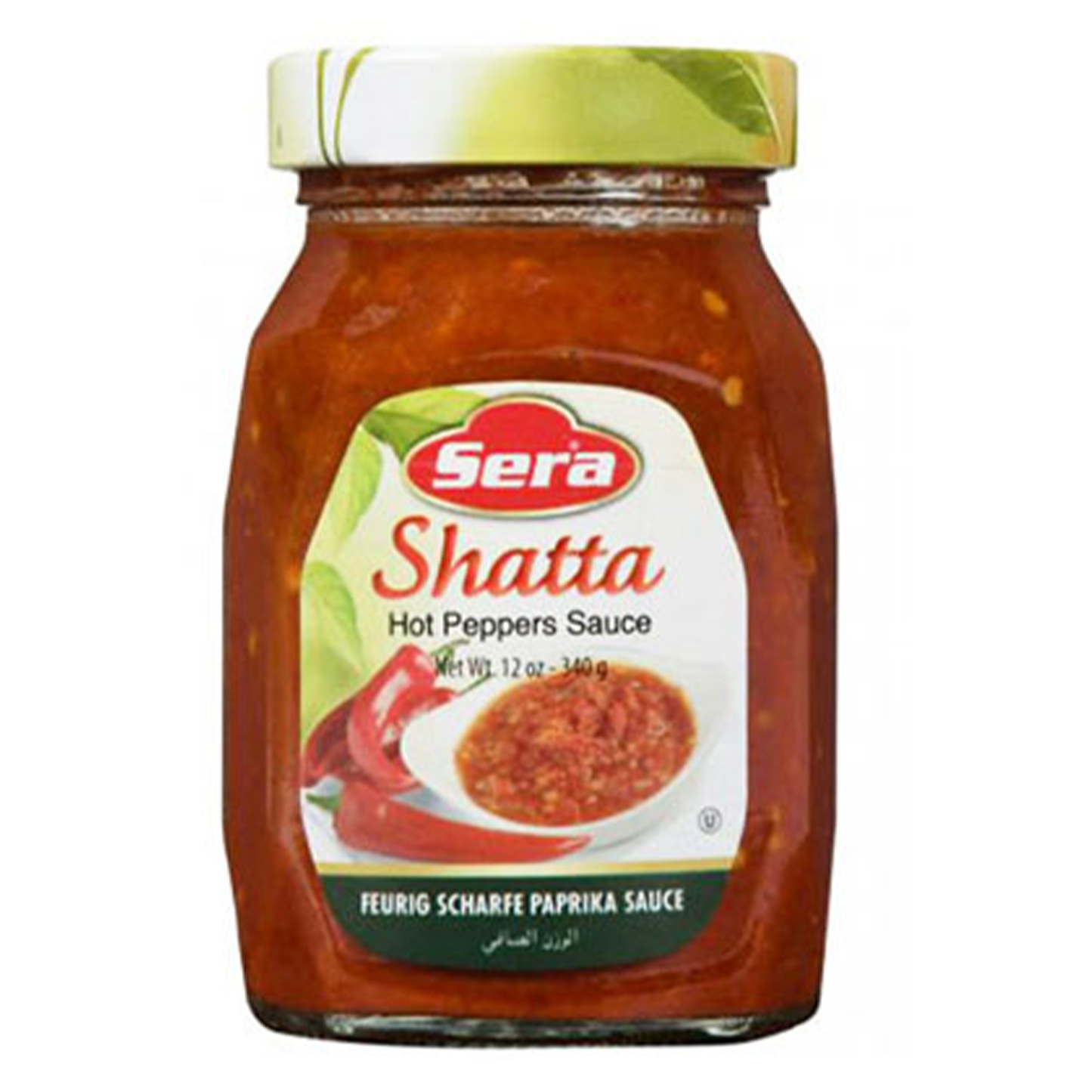 Sera Hot Shattah Pepper Sauce w/seeds 265 ml