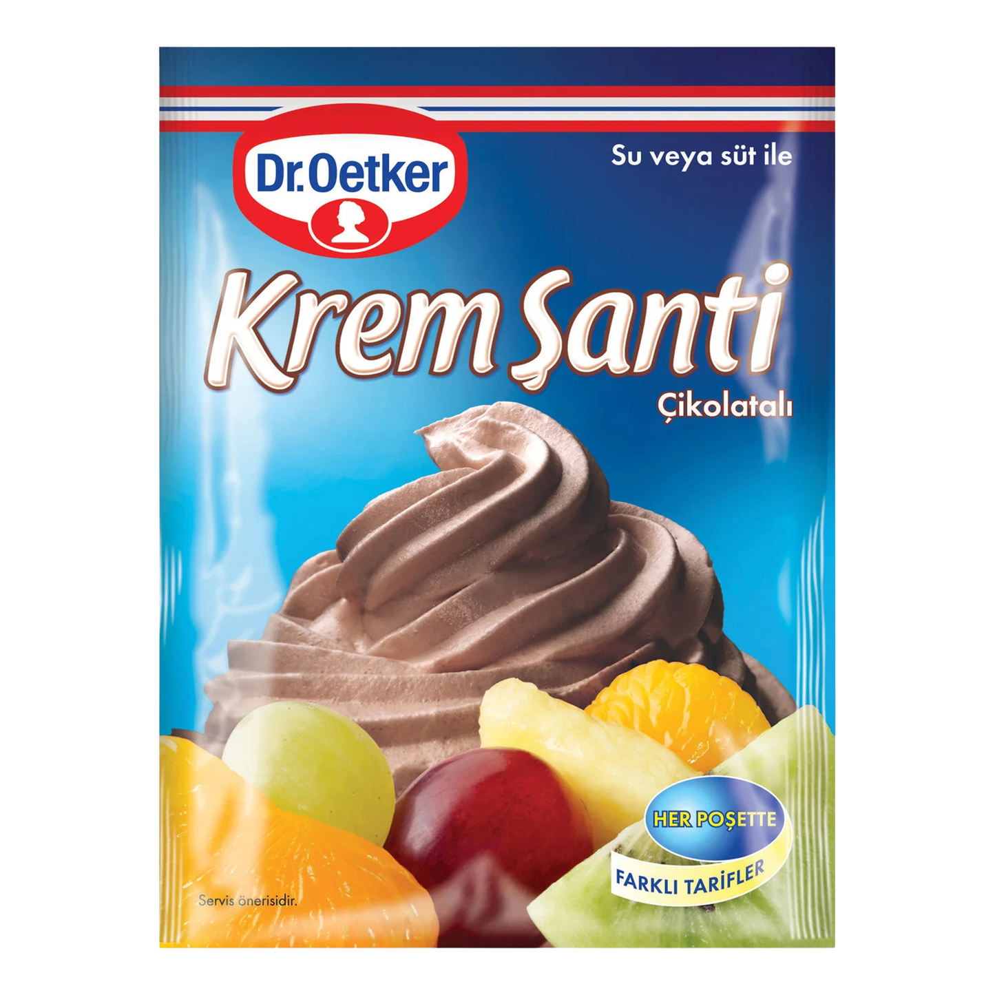 Dr Oetker Whipped Cream w Chocolate 80 gr