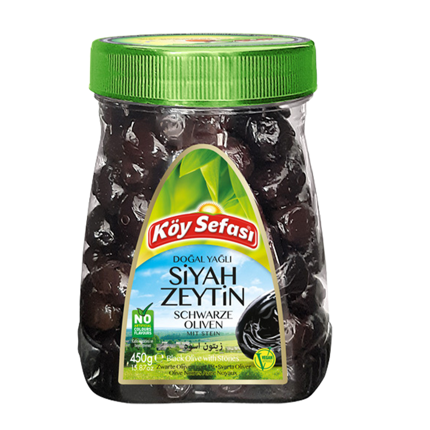 Koy Sefasi Black Olive w Stones 450 Gr