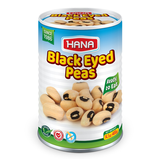 Hana Black Eyed Peas 14.1 Oz(400 gr)
