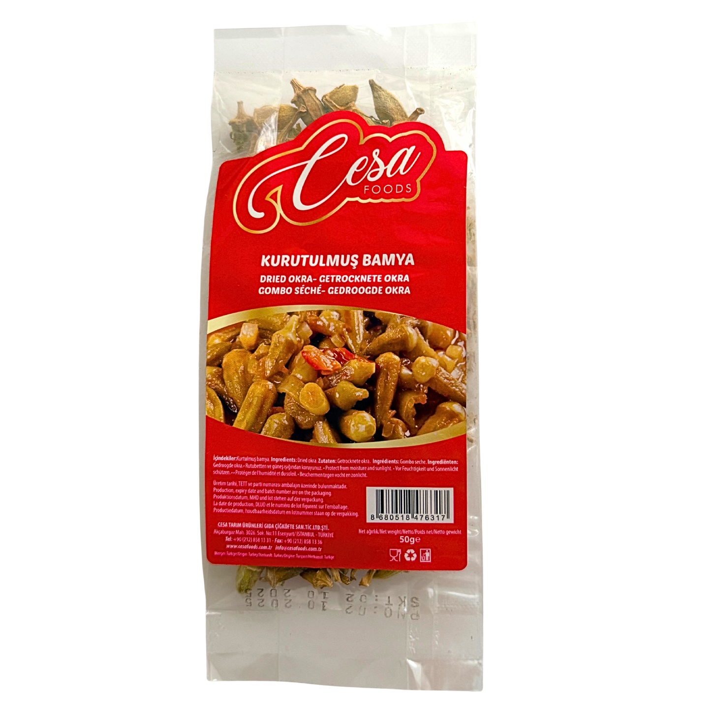 Cesa Dried Okra 50 gr