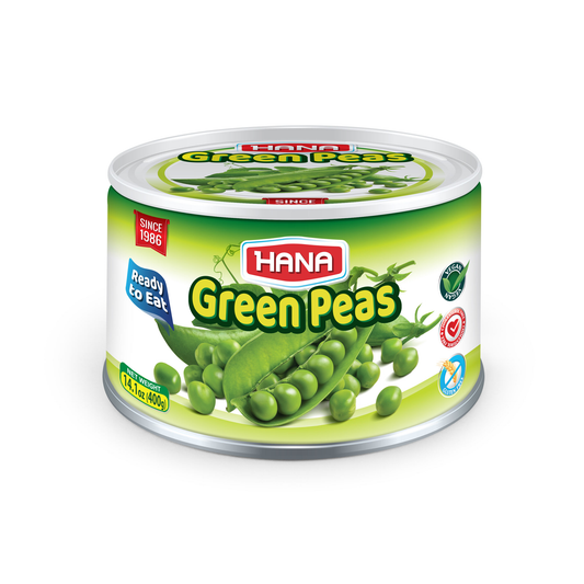 Hana Green Peas 14.1 oz (400 Gr)