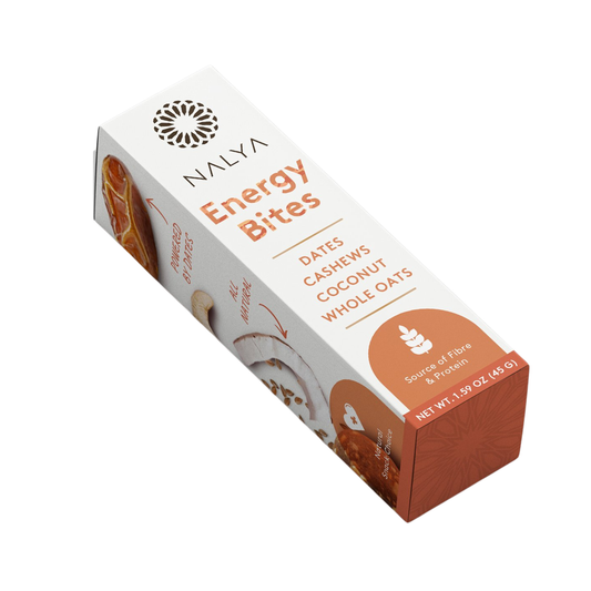Nalya Energy Bites Dates Cashews Coconut 1.59 oz (45 gr)