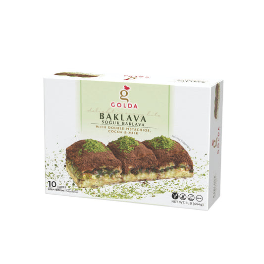 Golda Milk & Cocoa Soguk Baklava 1 Lb (454 Gr)