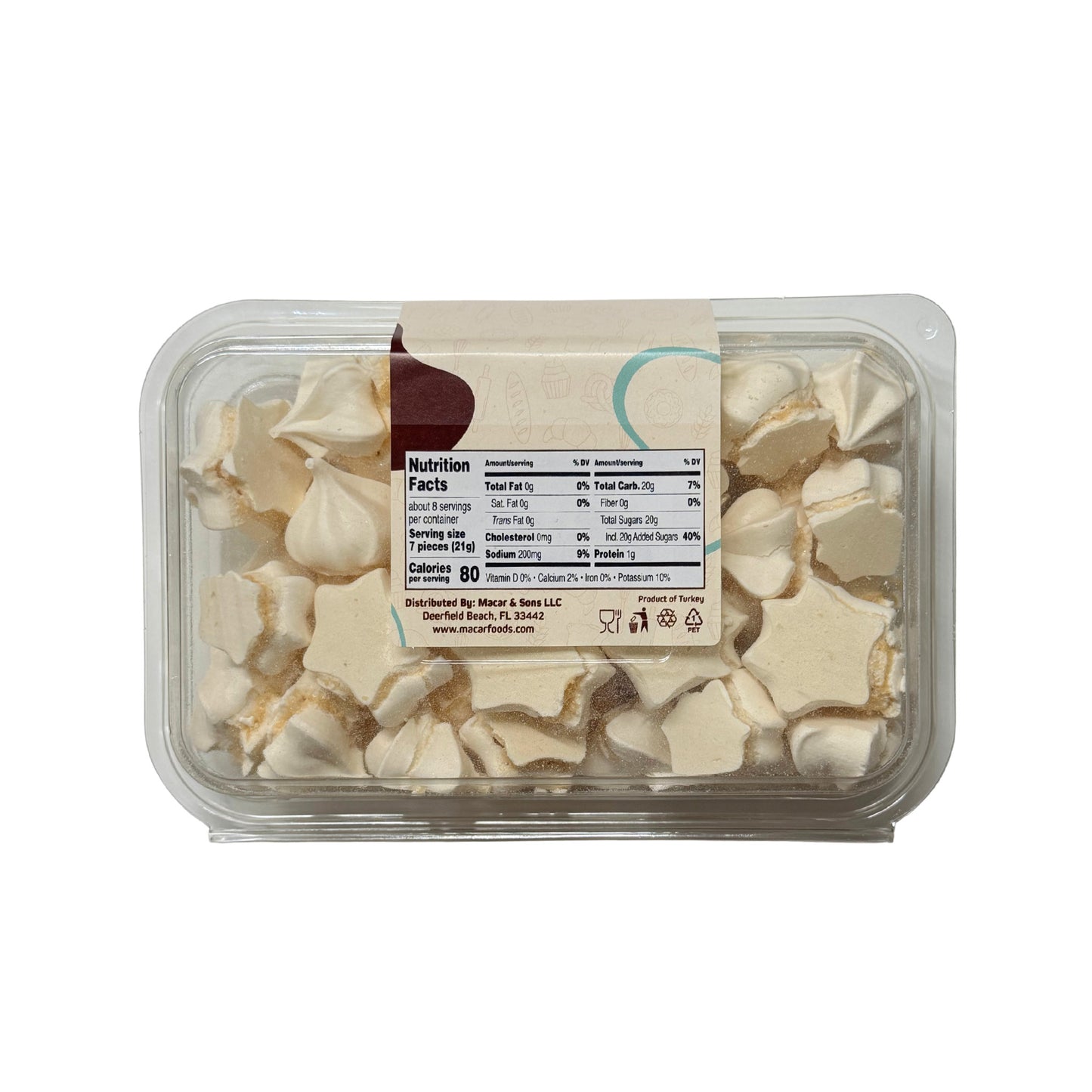 Anotalia Cookies Meringue 80 gr
