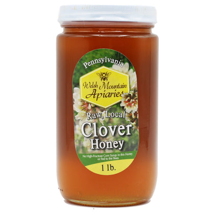 !Welsh Mountain Clover Honey 1LB