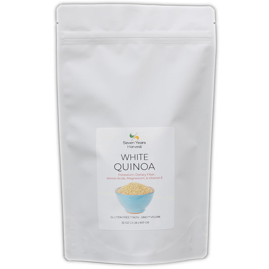 !Seven Years Harvest White Quinoa 2 Lb (907 Gr)