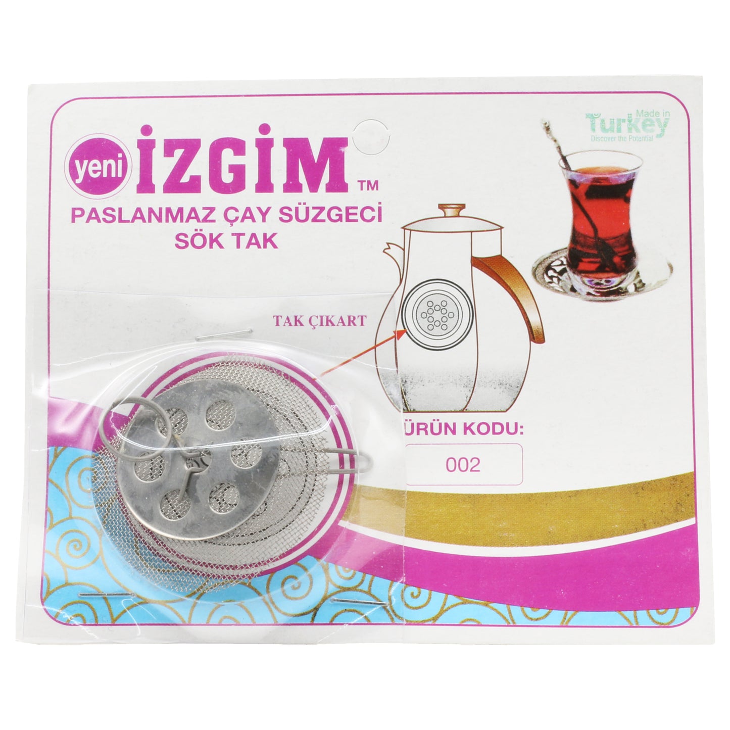 Tea Strainer By Yeni Izgim