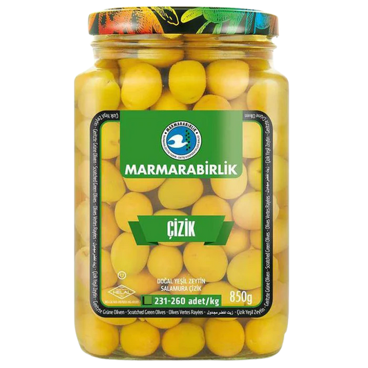 Mb Green Olives  Scratched 850 gr