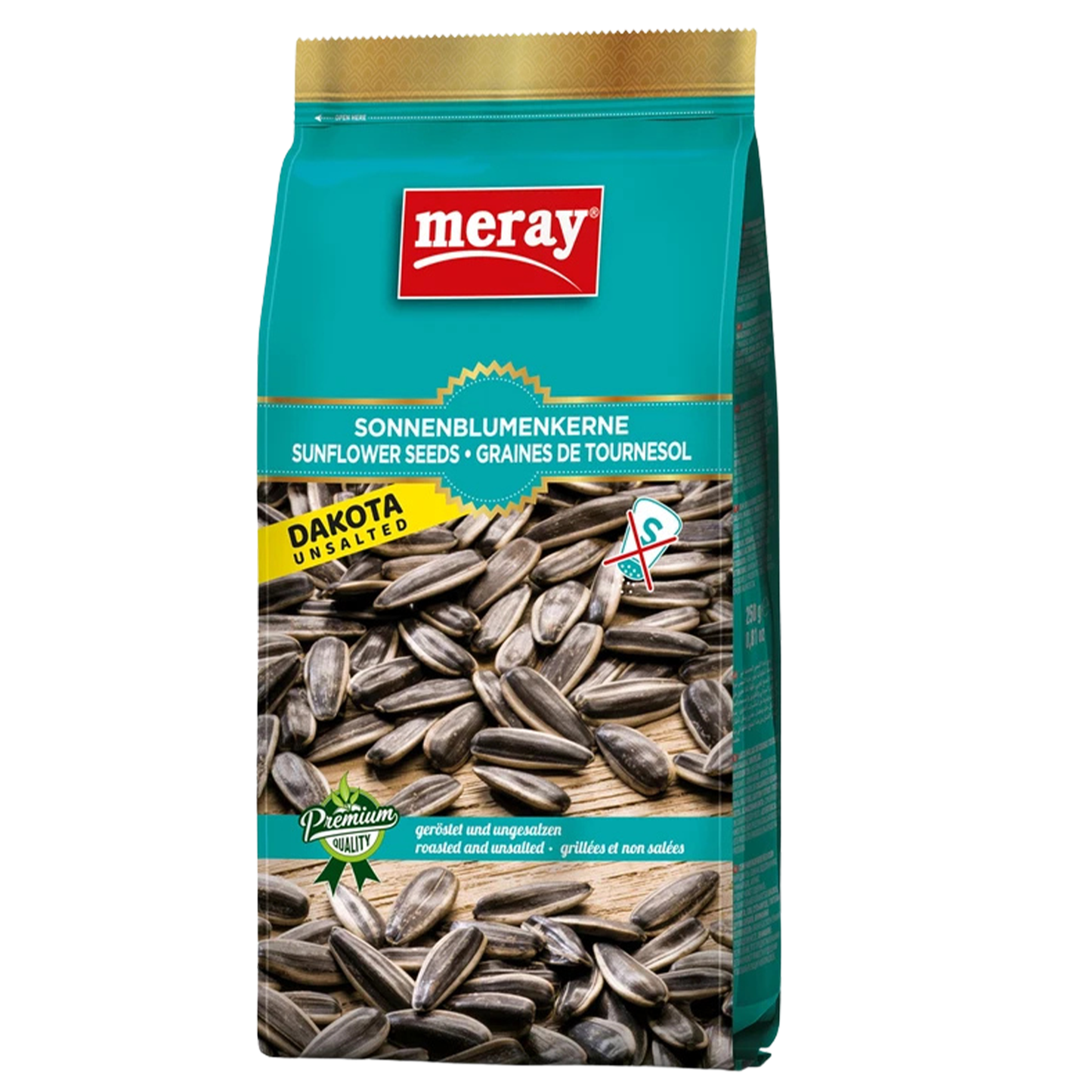 Meray Dakota Unsalted Sunflower Seeds 8.81 oz (250 Gr)