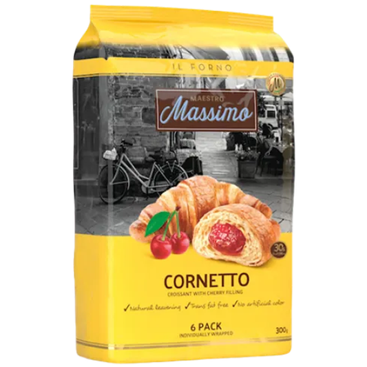 Massimo Croissant Red Fruit 6 Pcs  300 Gr