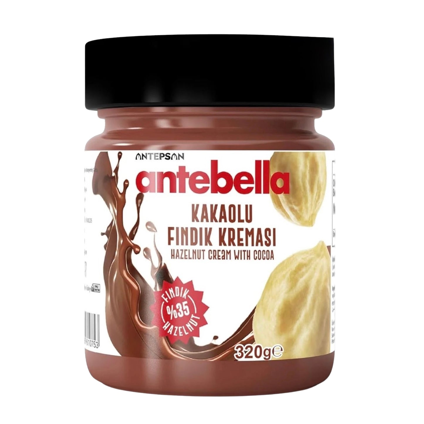 Antebella Spread Cocoa Hazelnut Cream %35 320 gr