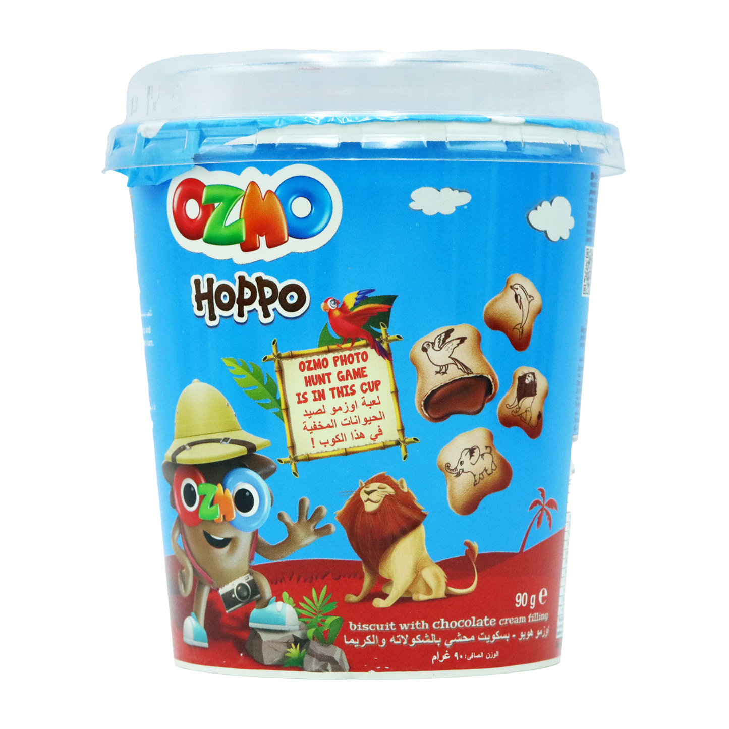 Ozmo Hoppo Biscuit w Chocolate Cream Filling 90 g