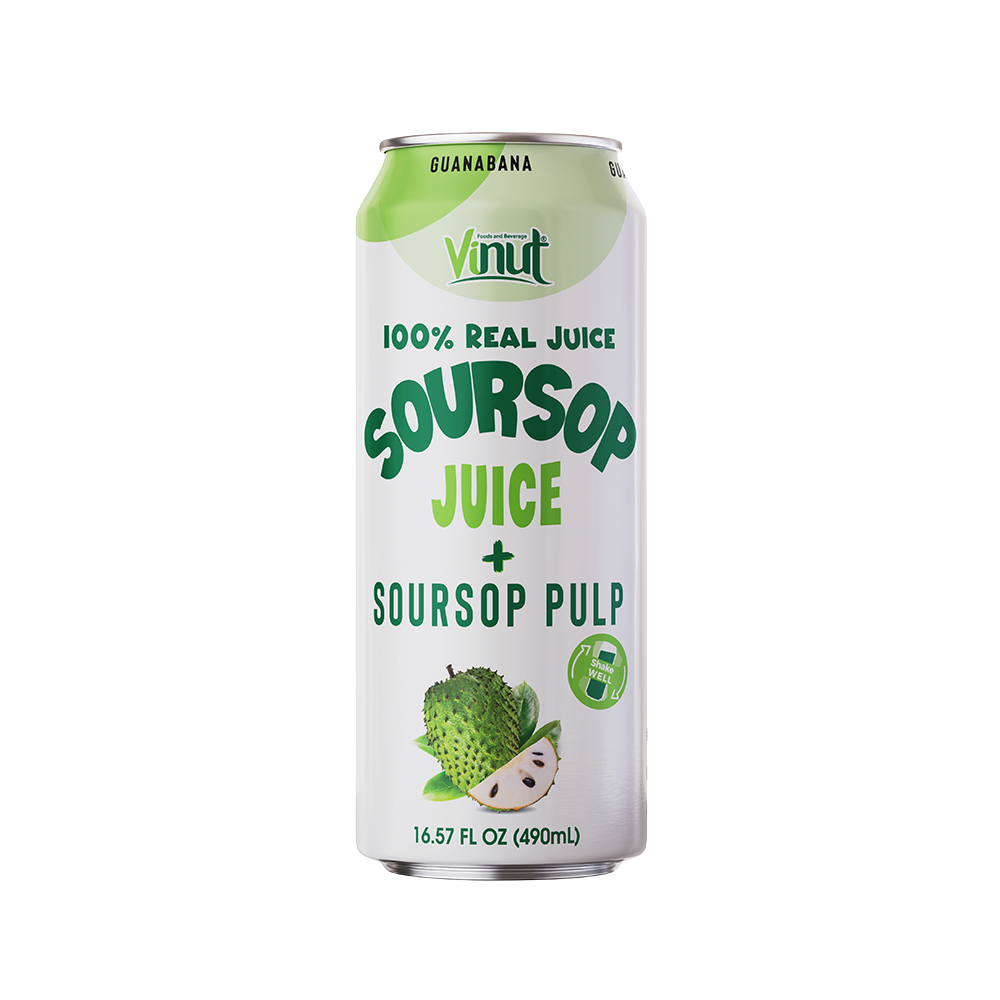Vinut %100 fruit Juice Soursop 490 ml