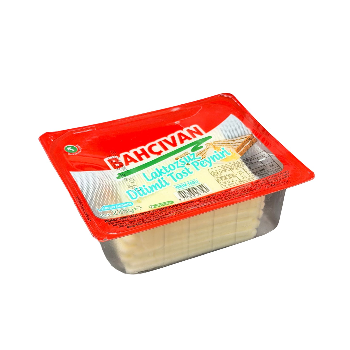 Bahcivan Lactose Free Kashkaval Sliced 225 g