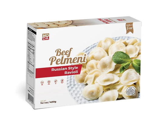 Moda Beef Pelmeni Meat Dumplings 14 Oz