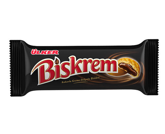 Ulker Biskrem Cocoa Cookies 3.9 Oz (110 Gr)