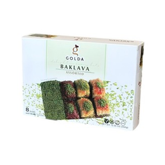 Golda Assorted Baklava w Double Pistachios 350 gr