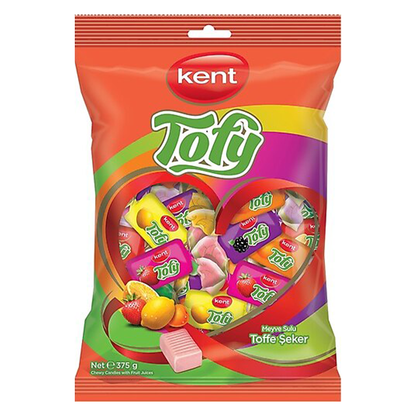 Kent Tofy Fruity Candy 375 gr