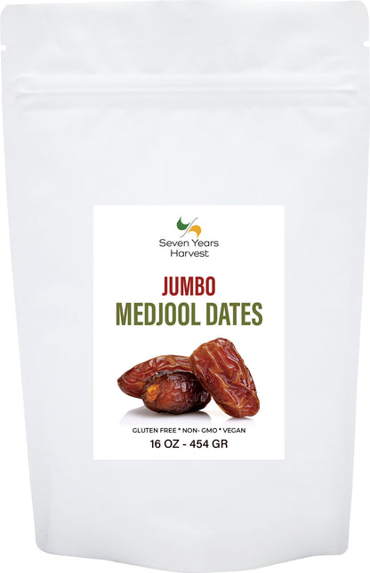 Seven Years Harvest Medjool Dates 2 Lb (907 Gr)