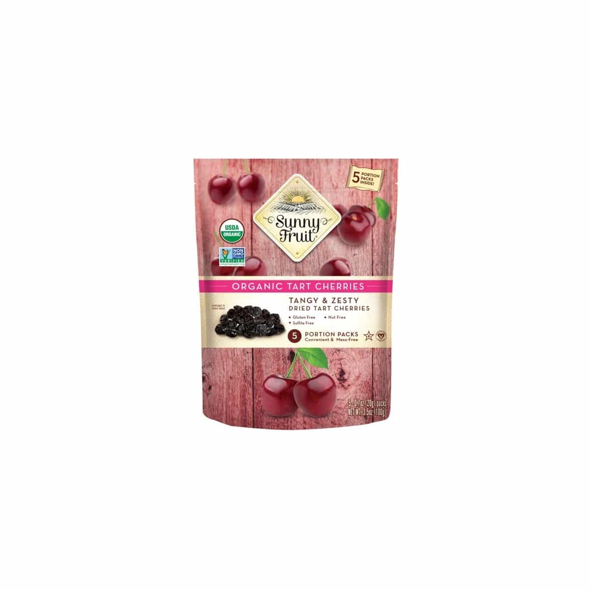 Sunny Fruit Dried Cherries 3.5 Oz (100 gr)