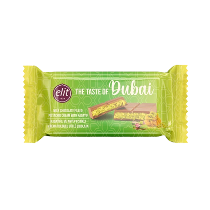 Elit Dubai Milk Chocolate w Pistachio 90 gr