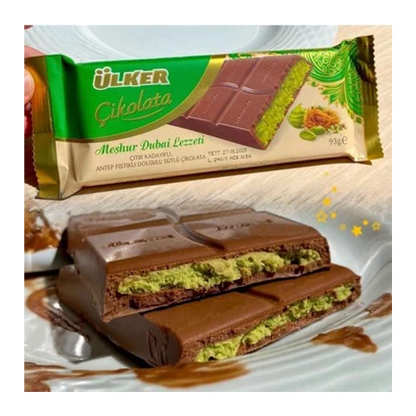 Ulker Dubai Chocolate 93 gr