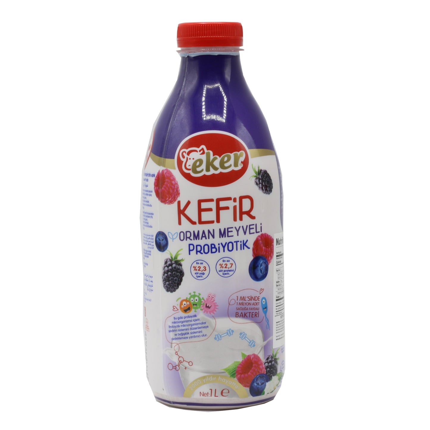 !Eker Kefir Forest Fruit 1 Lt