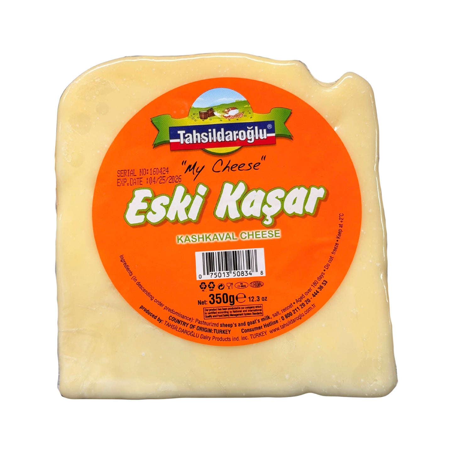 Tahsildaroglu Aged Kashkaval Cheese 350 gr