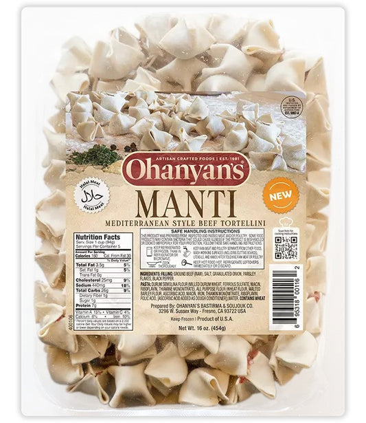 Ohanyans Meat Dumpling ( Manti ) 16 Oz