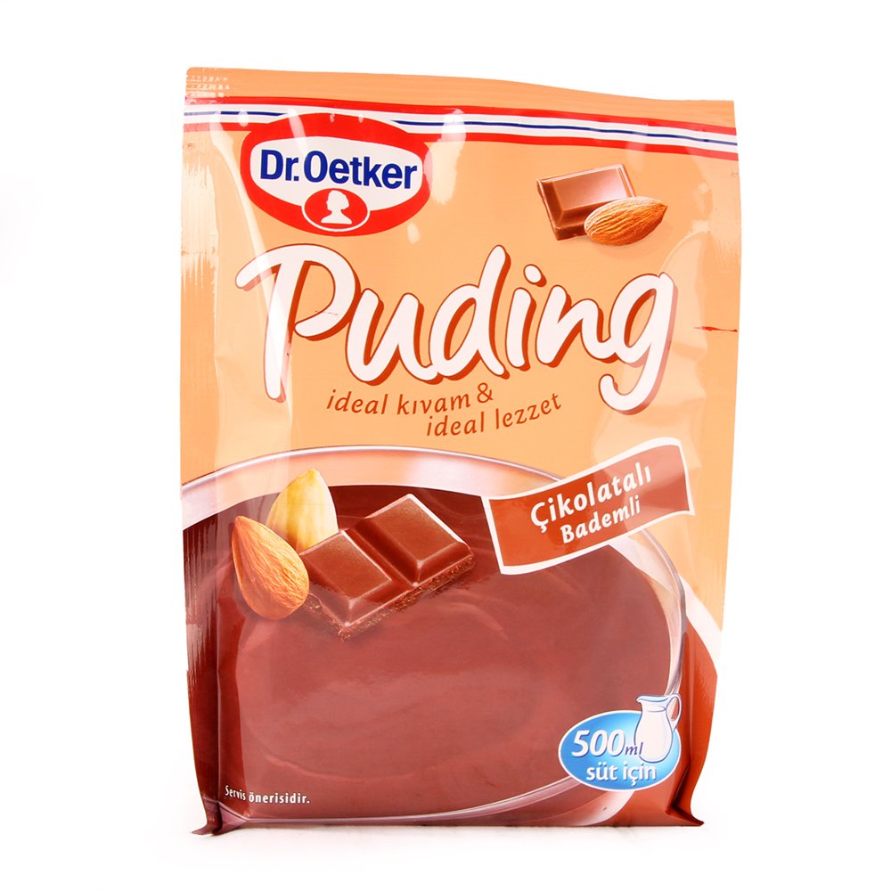 Dr Oetker Almond Chocolate Pudding 4.16 Oz (118 Gr)