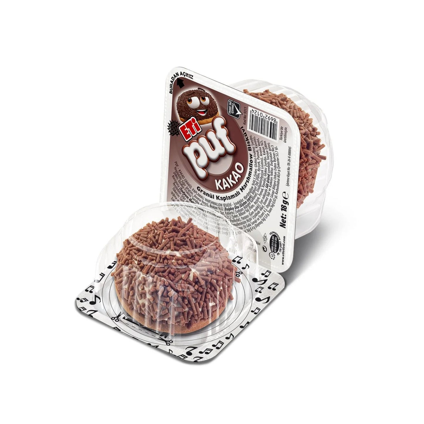 Eti Puf Cocoa 0.63 Oz (18 Gr)