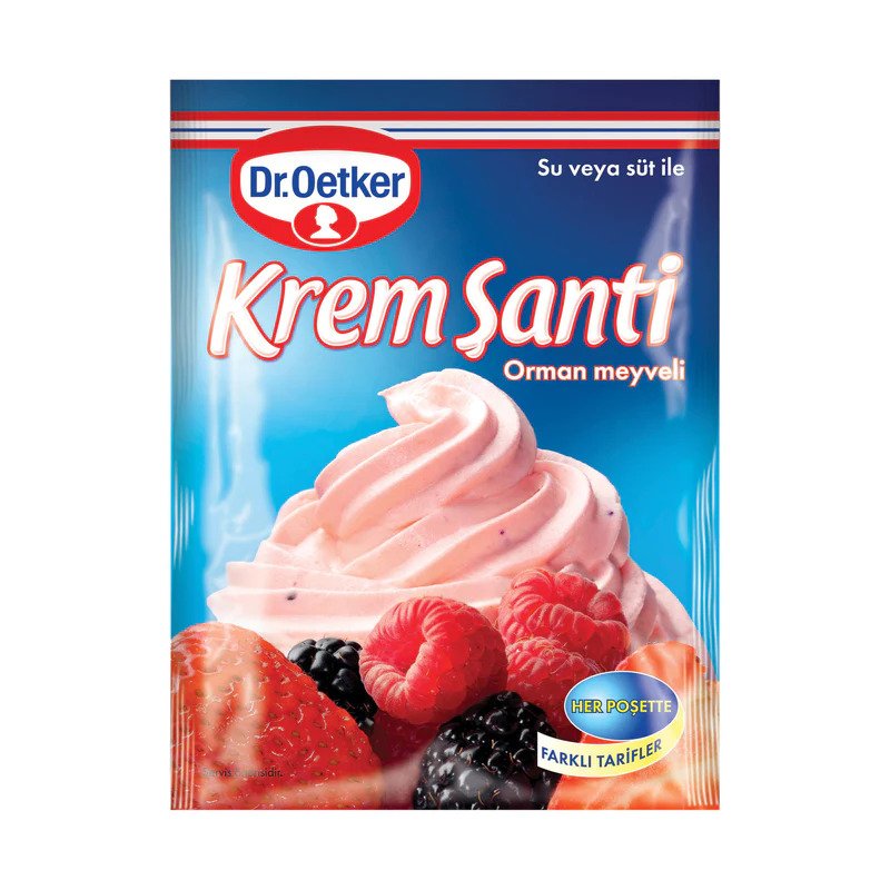 !Dr. Oetker Krem Santi Fruit Mix 2.64 Oz (75 Gr)