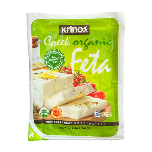 Krinos Greek Organic Feta Cheese 150 Gr
