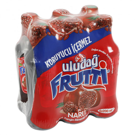 Uludag Frutti Mineral Water Pomegranate 6x200 ML