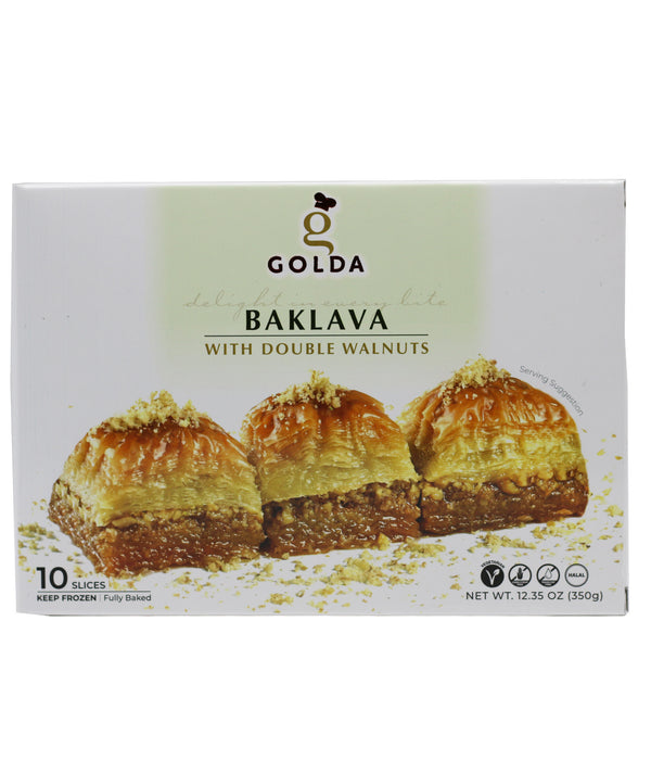 Golda Baklava With Double Walnuts  12.35 Oz (350 Gr)