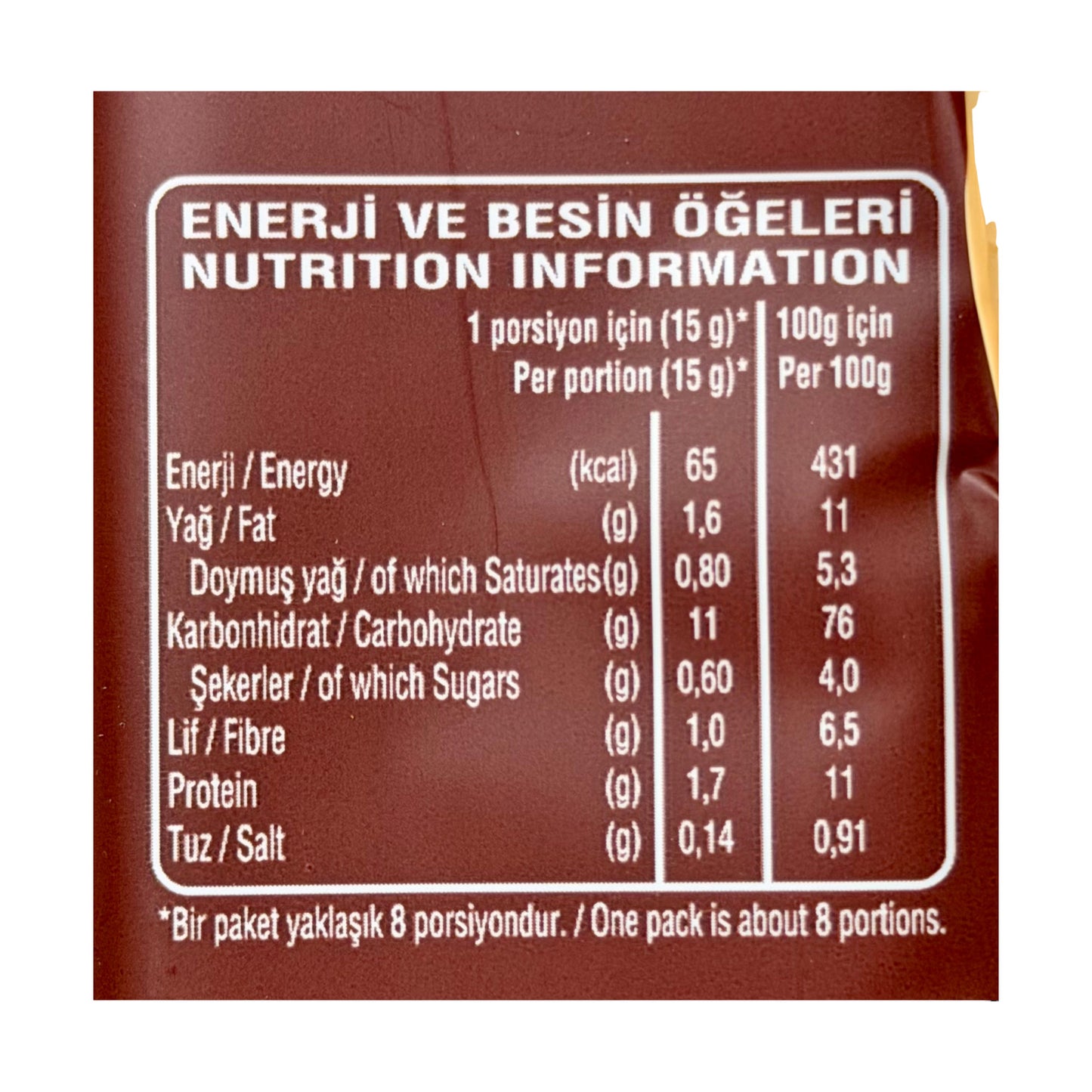 Ulker Altinbasak Whole Wheat Grisini (Kepekli) 125 g