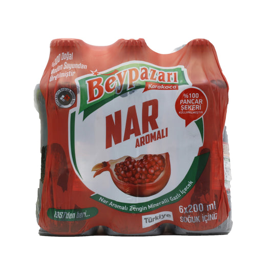 !Beypazari Mineral Water Pomegranate 6x200 Ml