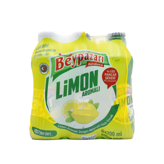 Beypazari Mineral Water Lemon 6x200 Ml