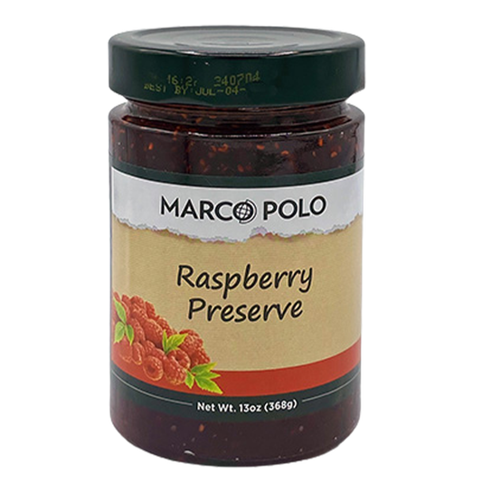 Marco Polo Raspberry Preserve 13 oz(368 Gr)