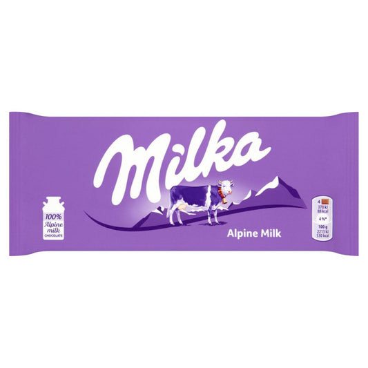 !Milka Alpine Chocolate Bar 3.52 Oz (100 Gr)