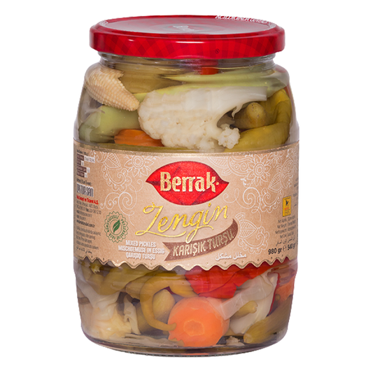 Berrak Mixed Pickles 2.16 Lb (980 Gr)