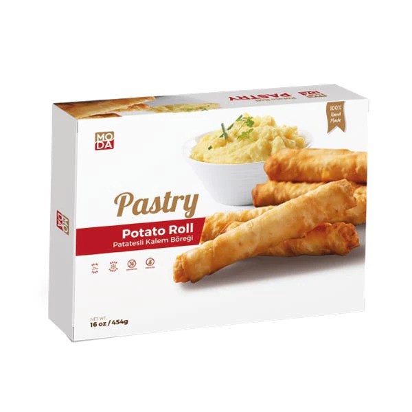 Moda Food Moda Potato Pastry Rolls 16 Oz (454 Gr) – Qualita Food Store