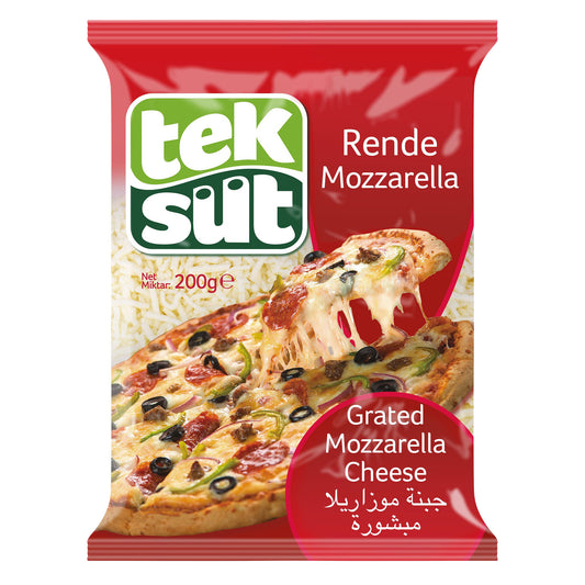 Teksut Grated Mozzarella Cheese 200 gr