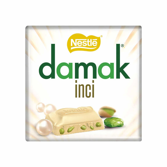 Nestle Damak Inci White Chocolate with Pistachio 60 Gr