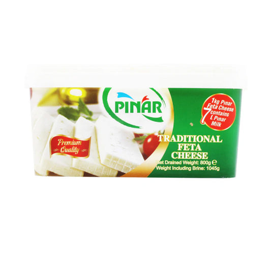 Pinar Traditional Feta Cheese 800 Gr