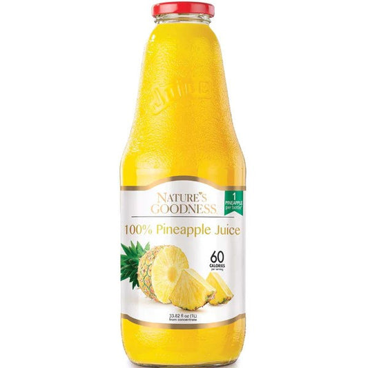 Nature's Goodness Pineapple Juice33.82 oz (1 Lt)