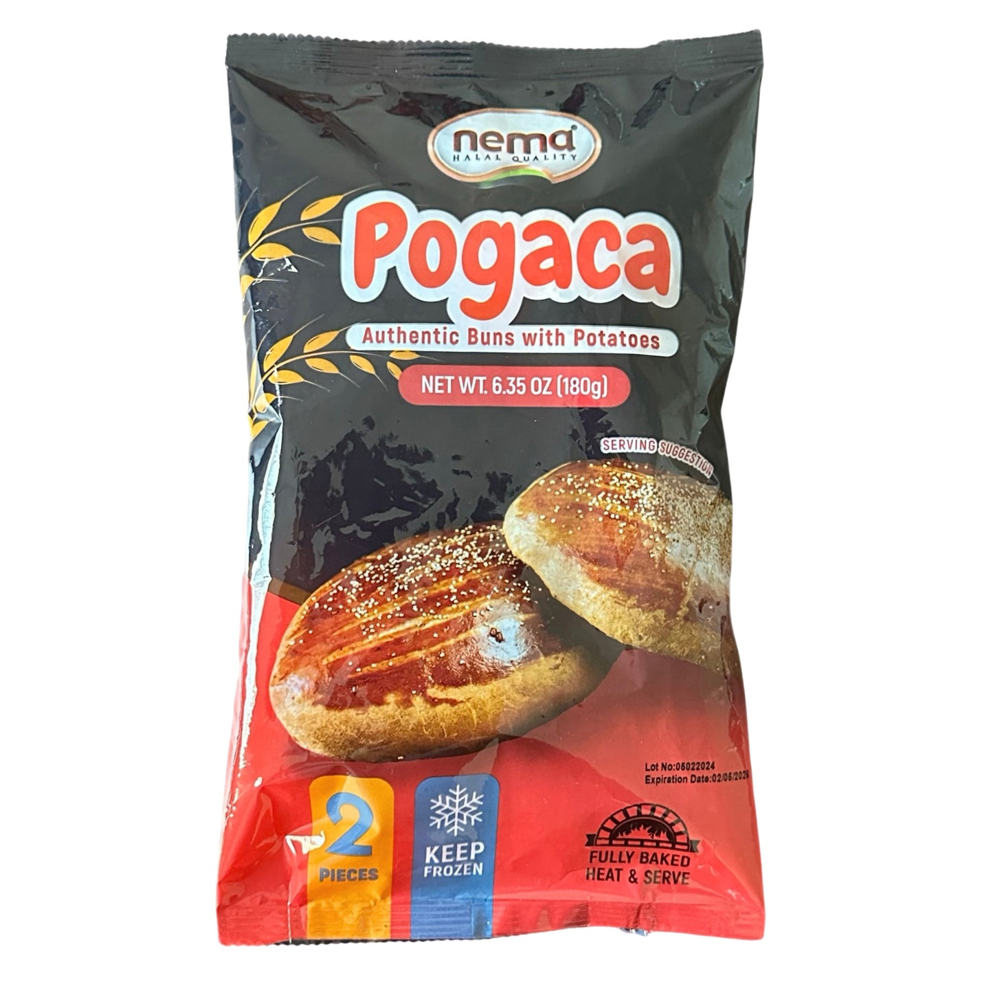 Nema Pogaca Potatoes 2 Pcs 6.35 oz(180 Gr)