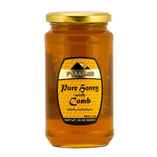 Pyramid Honey w Comb 22oz(624 gr)