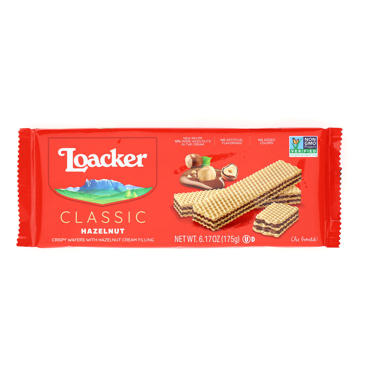 Loacker Classic Hazelnut Wafers 6.17 Oz (175 Gr)